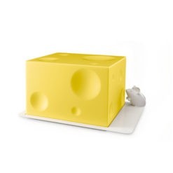 Műanyag sajt tartó