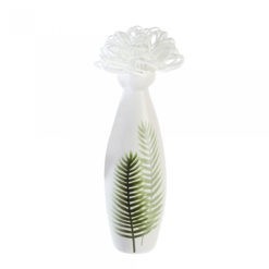 Fehér színű kerámia váza