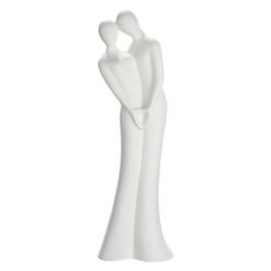 Fehér színű kerámia páros szobor 41cm Love Dreams